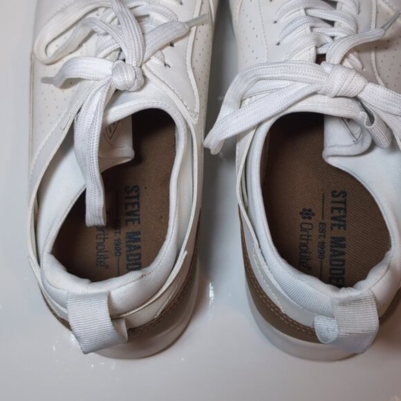 Steve Madden Sonny Ortholite Jogger Sneaker Perforated Casual Shoes Size 11 - Picture 7 of 12